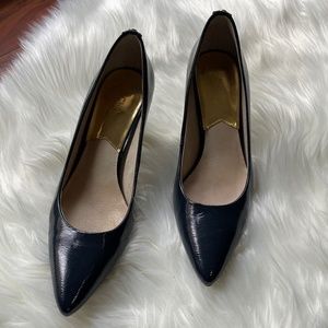MICHAEL Michael Kors Blue Patent Leather Pumps 8M